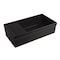 Whitehaus Lrg Rvrsbl Matte Kitchen Sink W/ A 2.5" Lip Front Apron On Both Sides,  WHQD540-M-BLACK - alternate 1